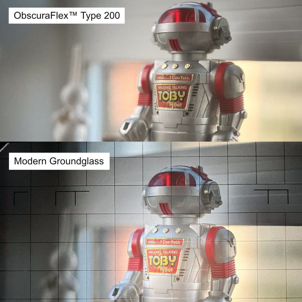 FOCUSING SCREEN FOR POLAROID ADAPTERS