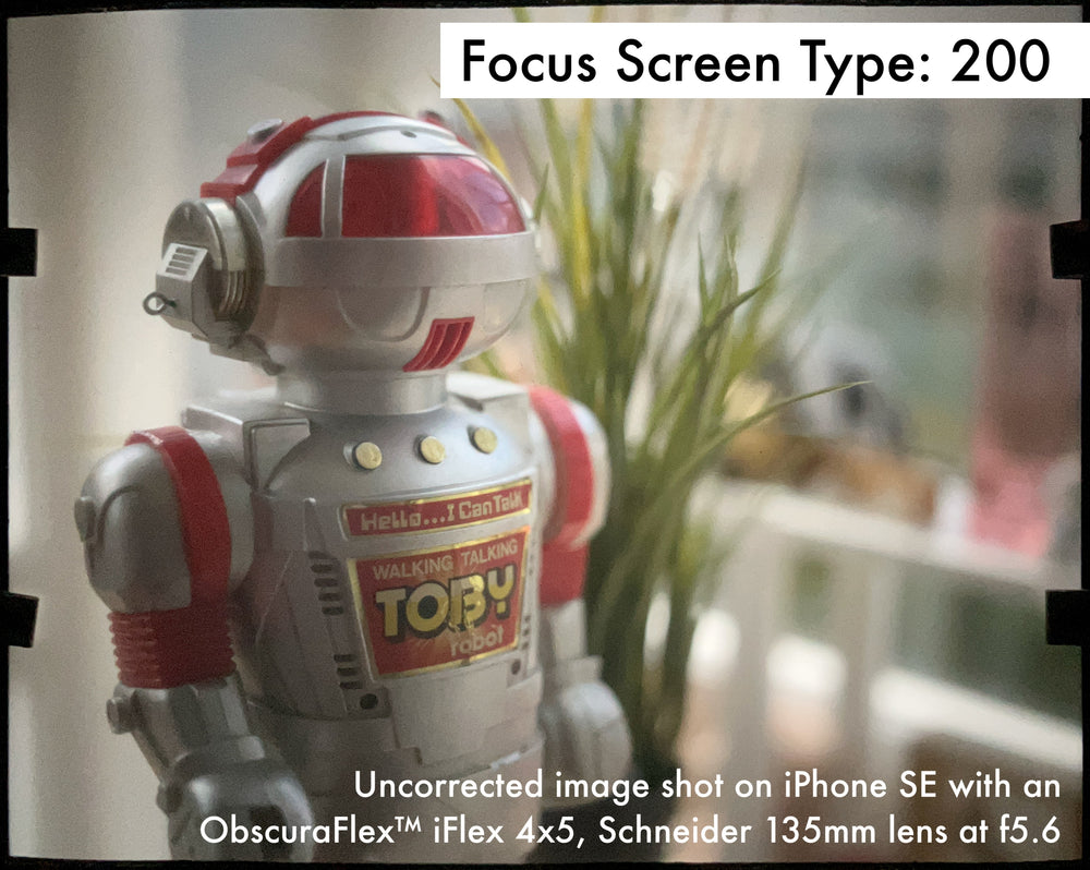 FOCUSING SCREENS FOR 4x5 ADAPTERS