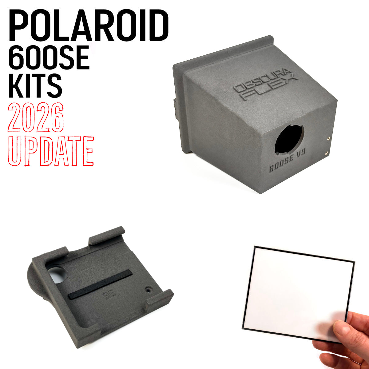 Digital Back Kit for Polaroid 600SE Peel-Apart Cameras | ObscuraFlex