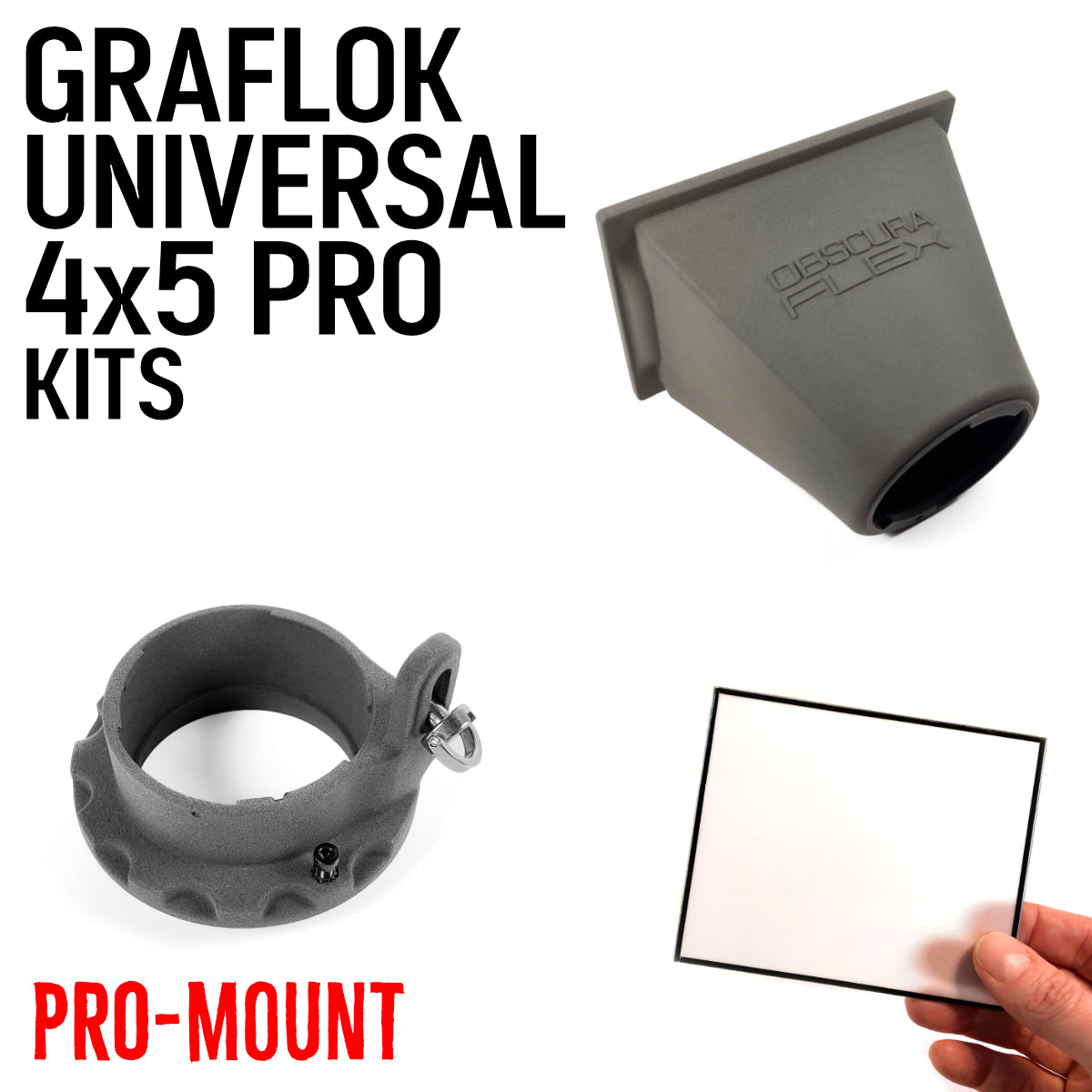 GRAFLOK UNIVERSAL 4x5 PRO KIT